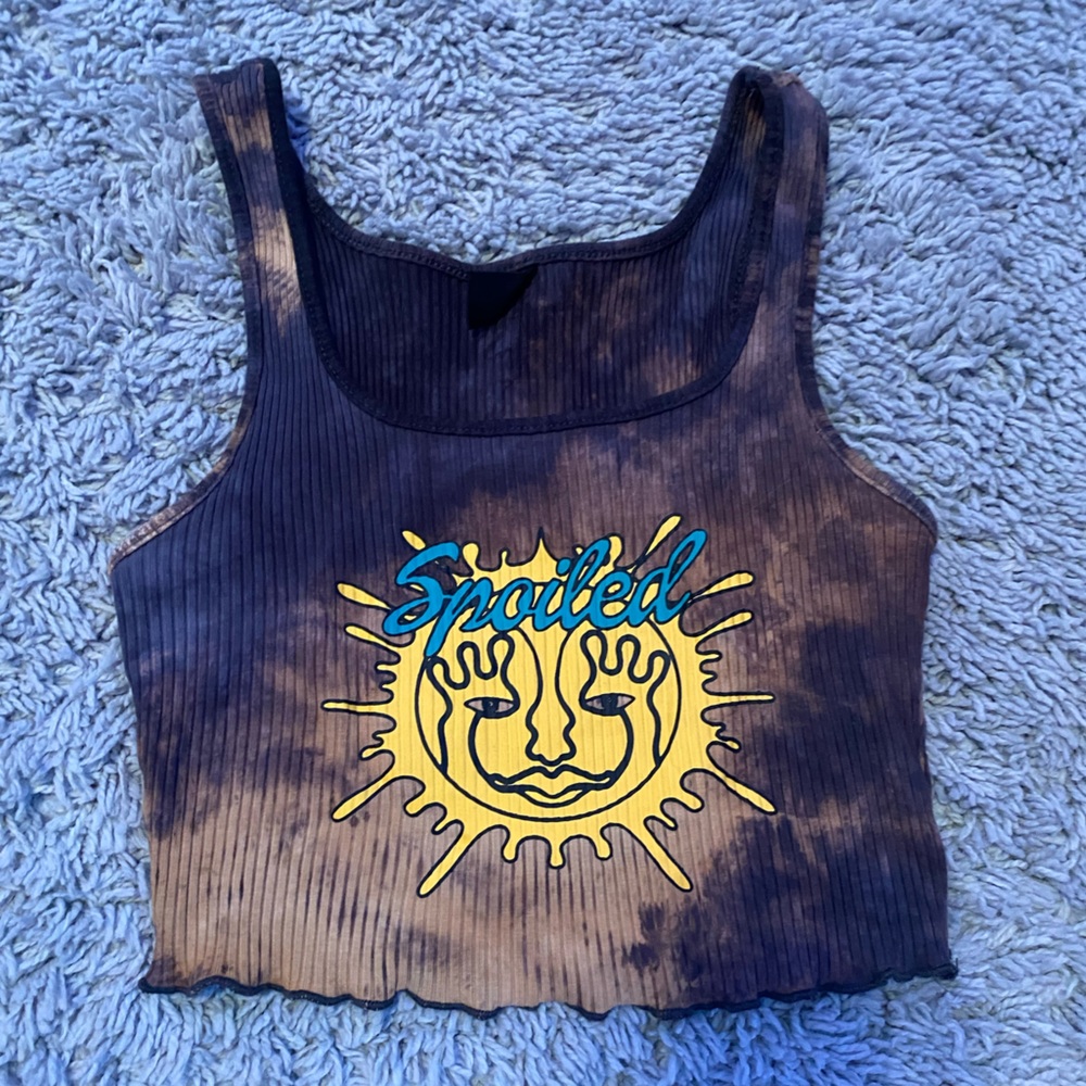 Cropped tank top